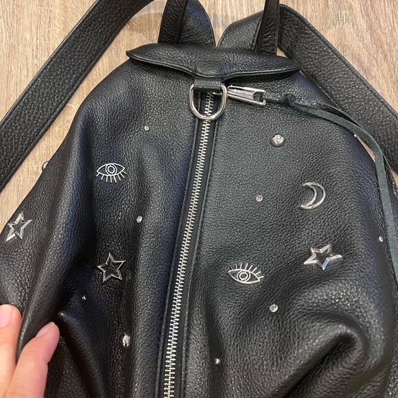 Rebecca Minkoff Julian Embellished Leather Backpack - Picture 11 of 16